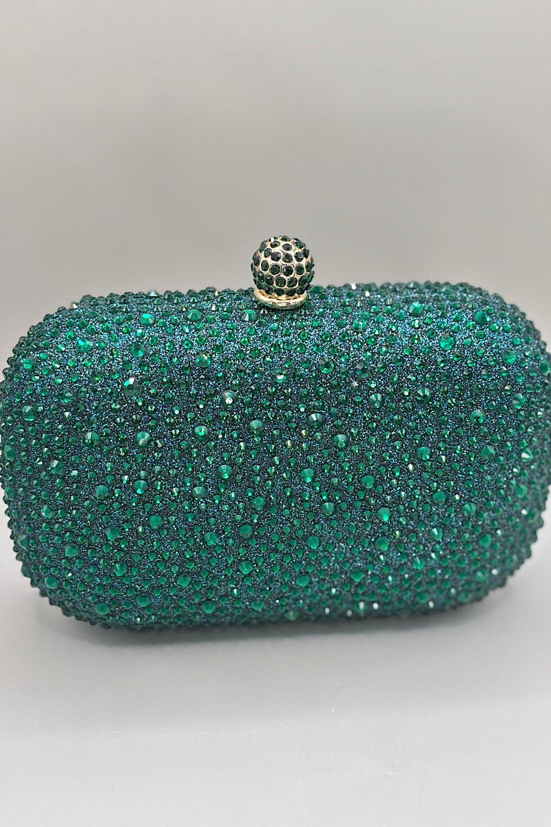 Mini Cluster Gem Clutch Bag