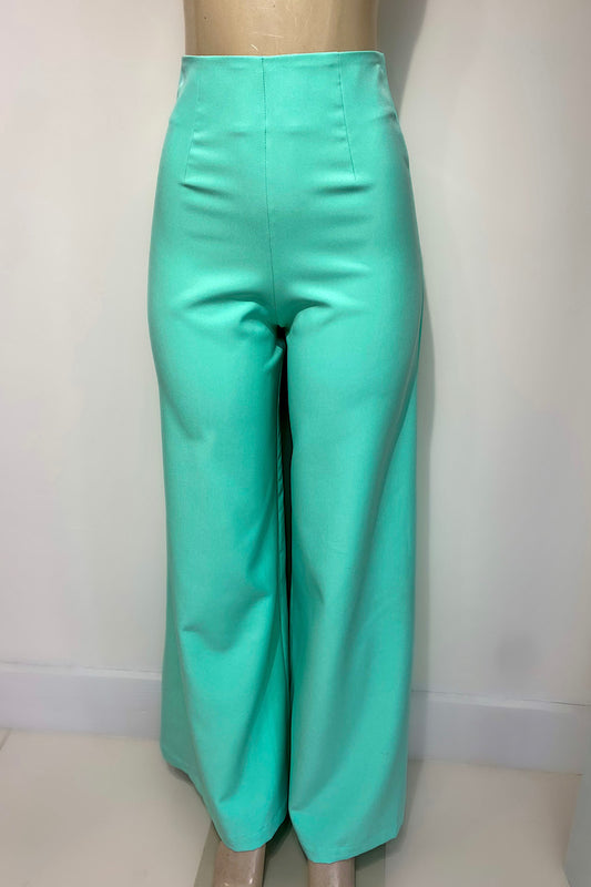 Mint Green Wide Leg