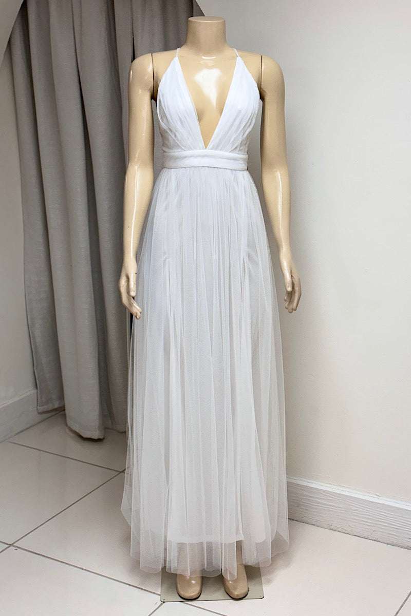 Mesh Maxi Dress