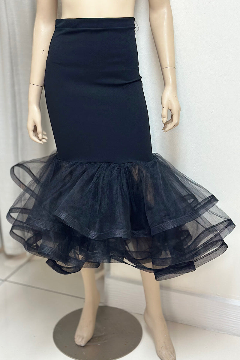 Mermaid Tulle Skirt