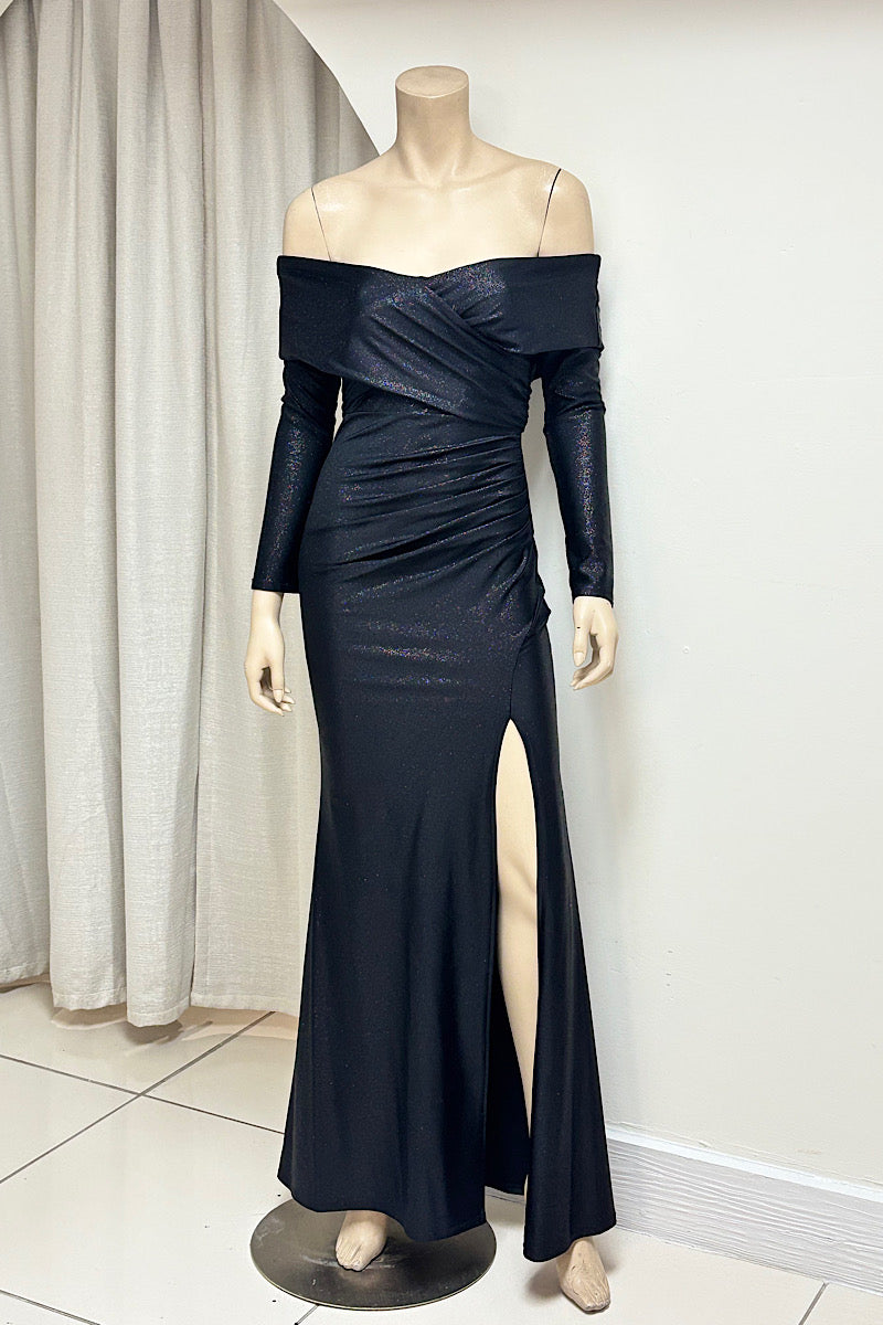 Shimmer Long Sleeve Formal