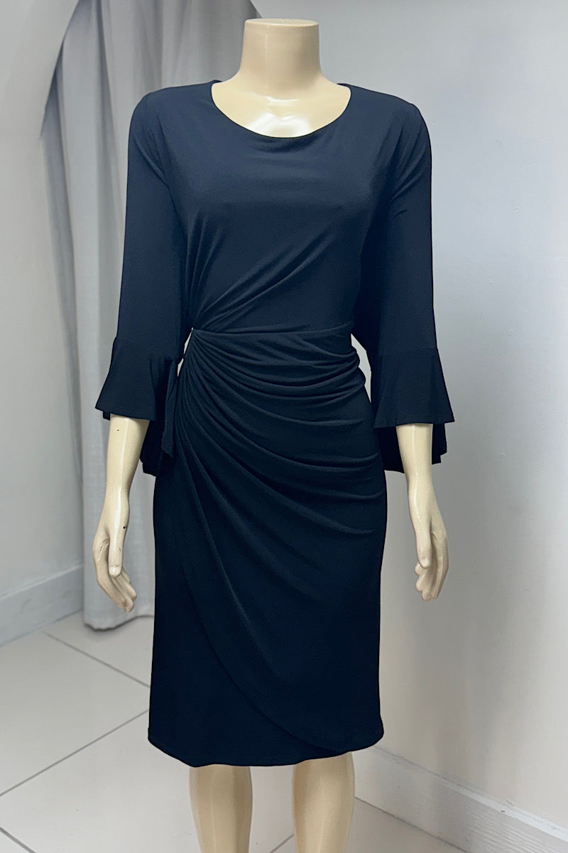 Curvy Side Ruched Dress