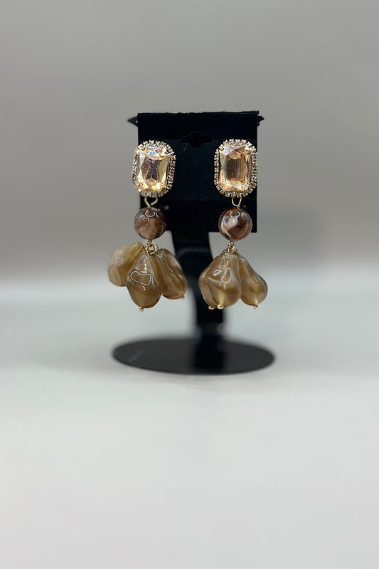 Earring- Brown Collection