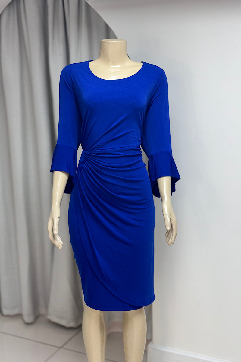 Curvy Side Ruched Dress