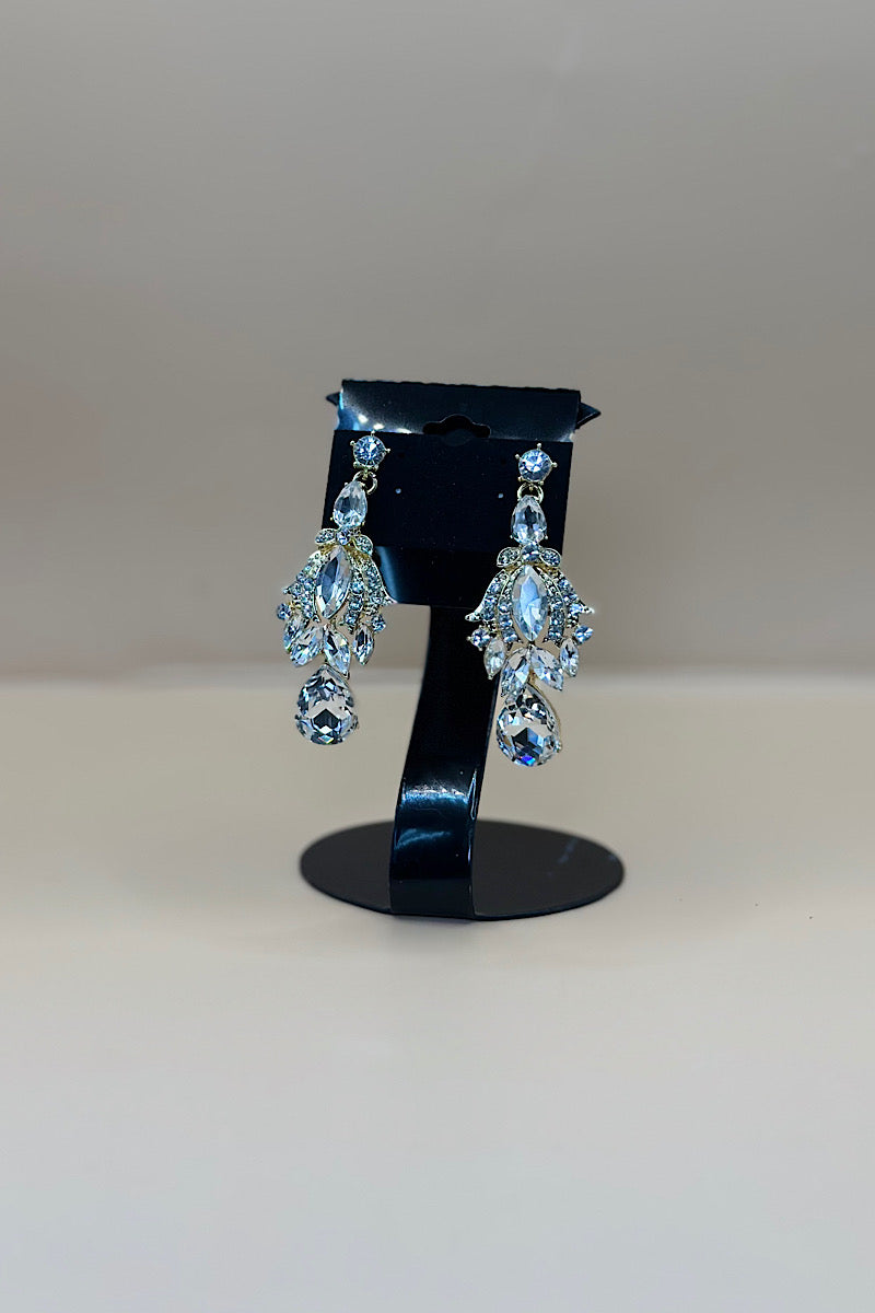 Earring- Gold Clear Collection