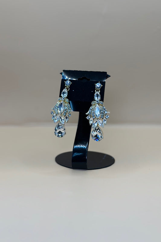 Earring- Gold Clear Collection