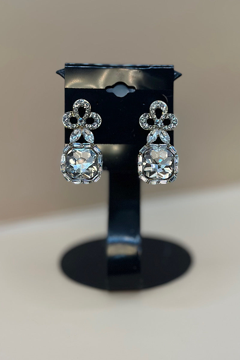Earring- Gold Clear Collection