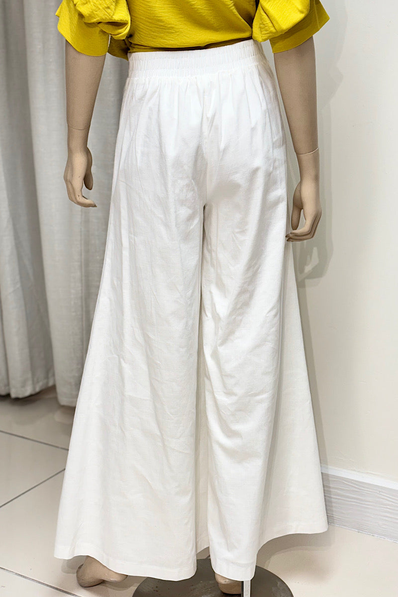 Wide Leg Linen Pants