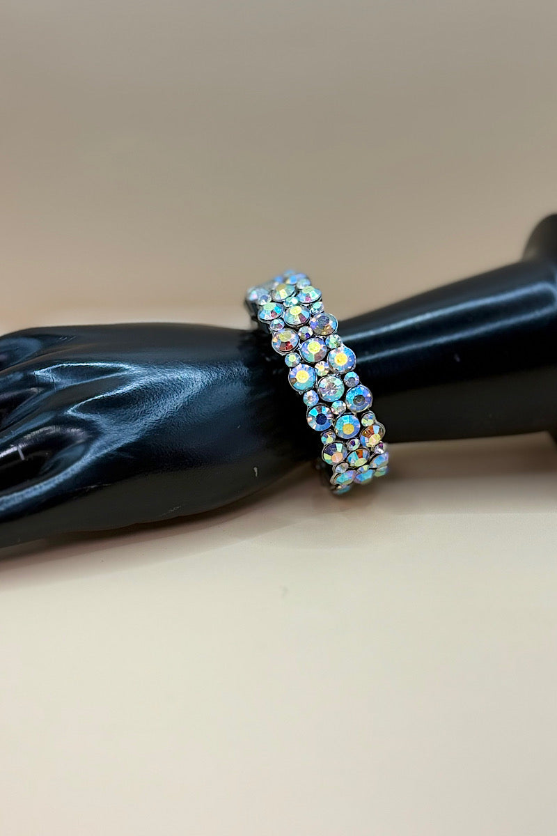 Bracelet- Silver Iridescent Collection