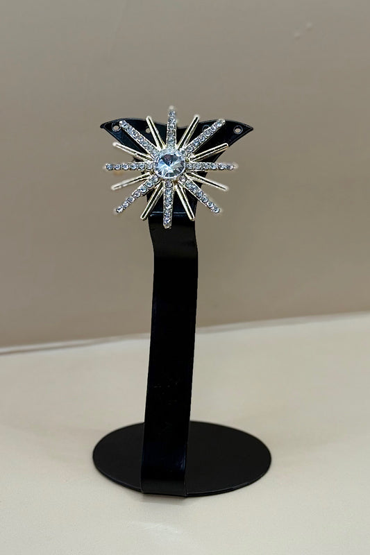Brooches- Gold Clear Collection