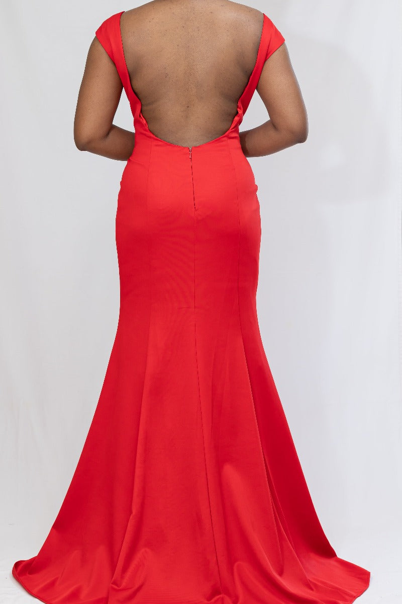 Open Back Formal